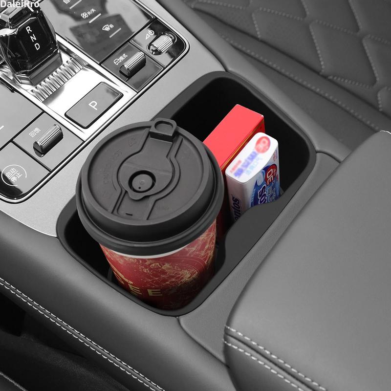 For BYD Sealion 07 2024 2025 Armrest Storage Box Center Console Layered Storage Box Cup Holder Modification Interior Accessories