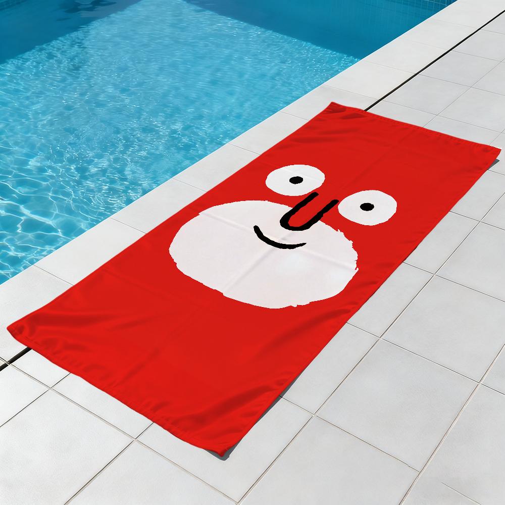 Aesthetic Art J-Jean J-Jullien Towel Beach Quick Dry Soft Pool Towels Gift for Travel Gym Shower Camping sports