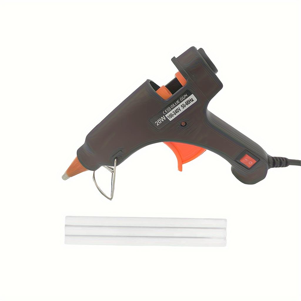 JQ1 Glue Gun, 20W Electric Hot Melt Glue Gun with Wire, Suitable for Household Handicrafts, Handicraft Repair and Repair