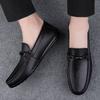 Fashion Luxury Brand Genuine Leather Loafers Shoes Business Designer Adult Moccasins Handmade Men's Driving Shoes Male Driving Footwear