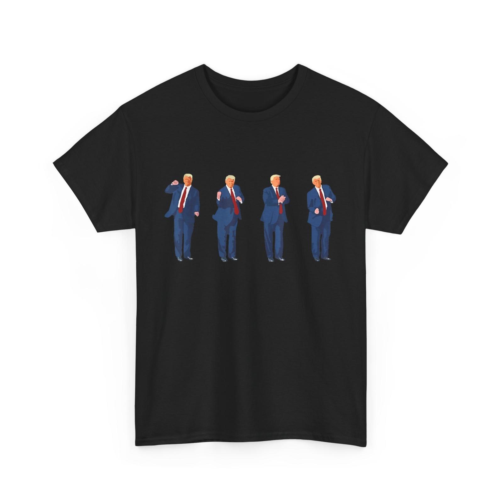 Trump Dance President MAGA 45 47 Tee, 4th Of July Trump 2025 T-Shirt Mens Womens Tees Top 3XL