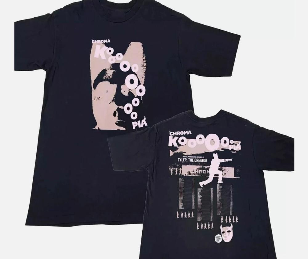 

НОВЫЙ - Футболка Chromakopia 2025 World Tour Chromakopia 2025 Подарок для фанатов S