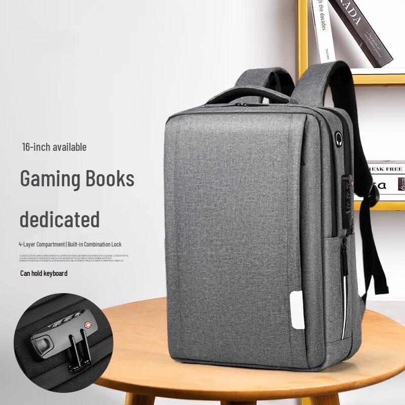 Lishen 15,6-дюймовый антикражный рюкзак для ноутбука с USB-зарядкой