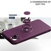 Liquid Silicone Magnetic Cases For For Iphone 1 14 13 12 11 Pro Max XS XR 6 6s 7 8 Plus SE  Soft Cover With Ring Holder