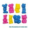 Handmade Colored Playdough Set for Kids with Molds and DIY Tools