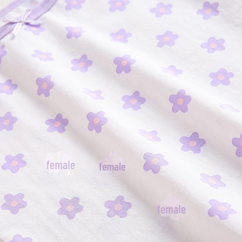 Girls' Cotton Summer Vest - Soft Korean Sling for Children