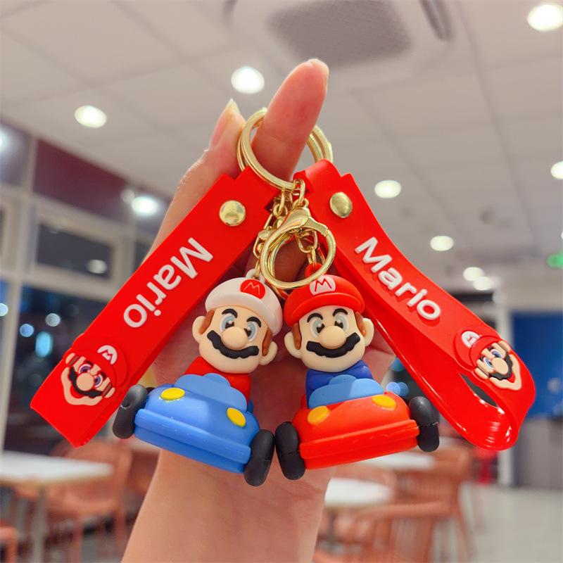 Cartoon Doll Keychain Trendy Small Toy Bag Pendant Car Key Chain Gift