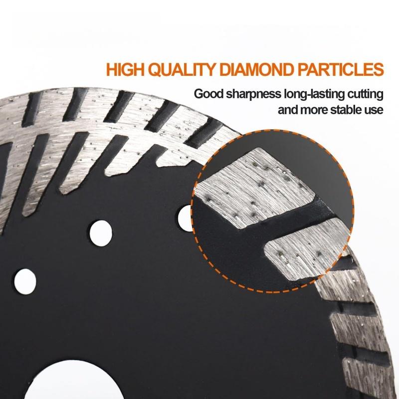 115/125mm Diamond Saw Blade Dry or Wet Angle Grinder Cutting Disc for Porcelain Tiles Stone Marble Granite Concrete Ceramics
