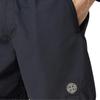 Stone Island Logo Patch Elastic Waist Three-Quarter Casual Shorts Men shorts L1S15B100B09S0046-V0029