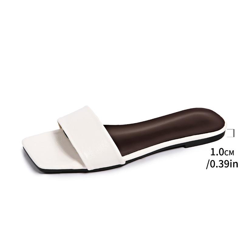 

Fashion Withered Fashion Ladies Casual Sandals Nordic Shoes Women Minimalism Genuine Leather Flat Shoes Summer Slipper 36 бежевый