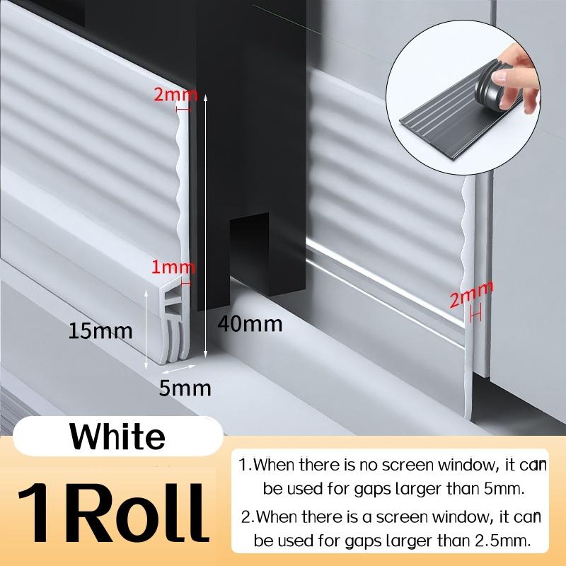 4/2M Sliding Window Sealing Strip Winter Windproof Soundproof Window Sealing Strip Door Sealing Gap Insect Proof Filling Strip