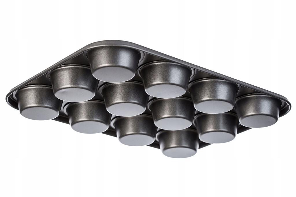 KADAX Cupcake Muffin Mold 12pcs Baking Sheet Steel Mold