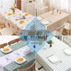 Nordic Heat-Resistant Waterproof PVC Plaid Tablecloth - Wash-Free, Oilproof Dining Table Pad