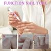 2-In-1 Cuticle Oil Pusher Pen Nail Oil Pen with Ceramic Tip Men Women Hangnail Dry Damaged Nails Cuticle Pusher Nail Care Moisturizing Pen