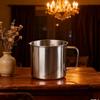 Nonrust Steel Measuring Cup With Precise Measurement Marking For Baking Cooking And Mixing Ergonomic Handle Durable Kitchen Tool
