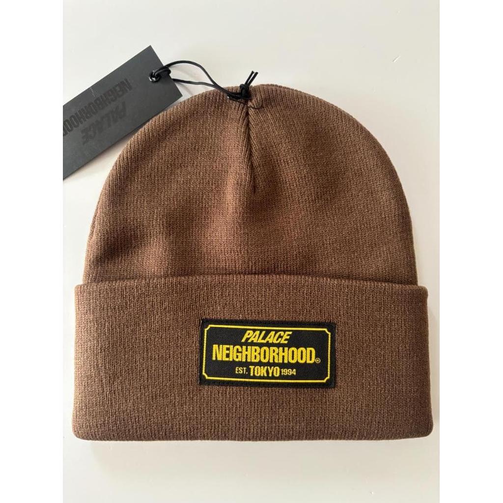Used PALACE NEIGHBORHOOD BEANIE TAN