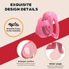 Ergonomics Small Male Chastity Cage Pink Chastity Device Invisible Lock for Man Penis Exercise Bondage Gear Cock Cage Sex Toys