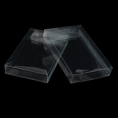 10Pcs Clear Pet Plastic Box Protector Case Sleeves Cover For Snes N64 Cib