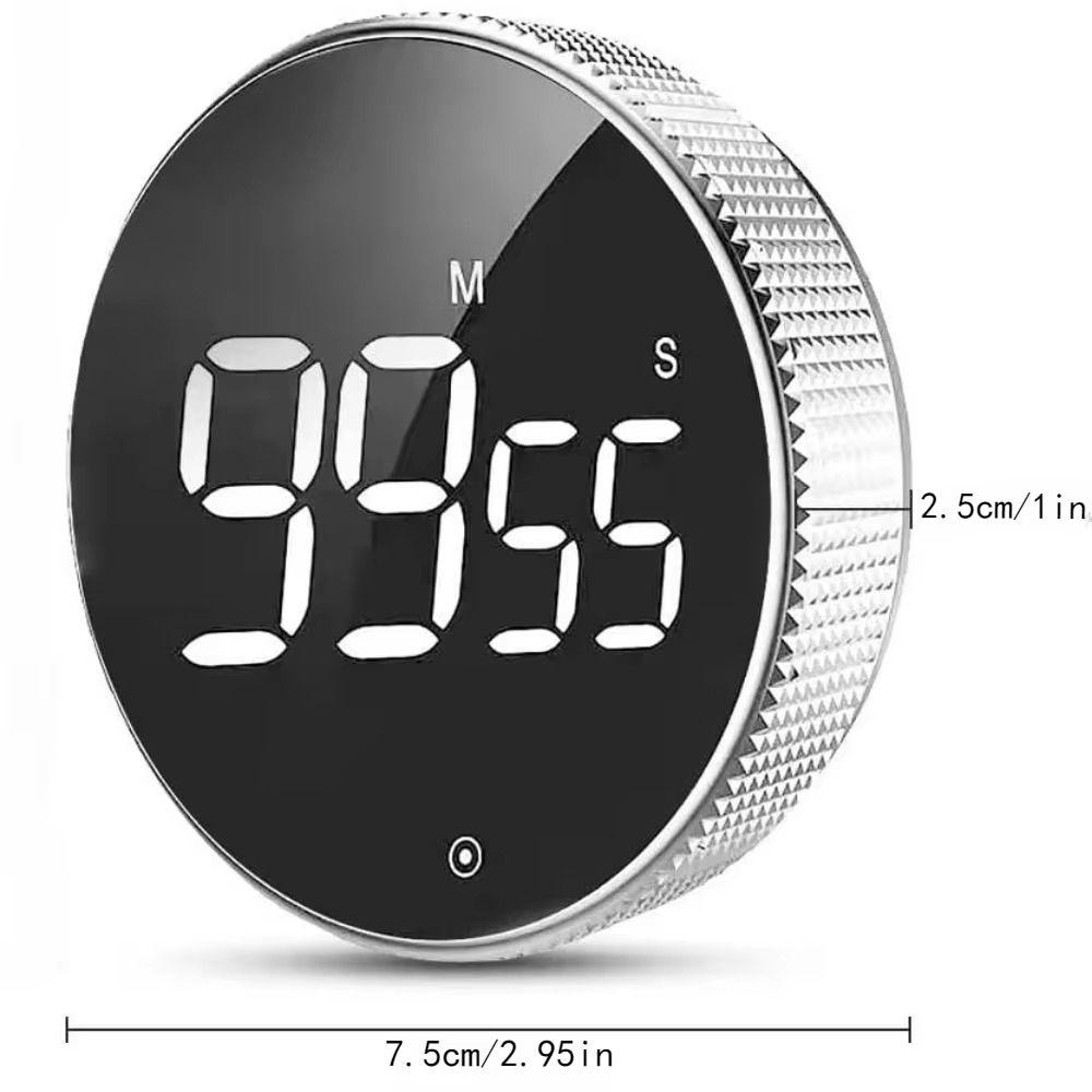 Countdown Function Digital Timer Large LED Display Mechanical Timer Countdown Timer  Fitness