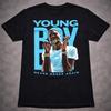 NBA YoungBoy Never Broke Again T-Shirt Herren M Schwarz Hip Hop Grafikshirt NBA YB