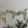 1PC Vine Light LED Styling Rattan Light Pose Leaf Plum Flower Decoration Wall Romantic Atmosphere Tree Branches 48 Lights