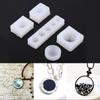 5pcs Round Silicone Molds,   Epoxy Resin Jewelry Making Molds, Half Round Cabochon Silicone Mold Set for Crafting Various Shapes and Sizes