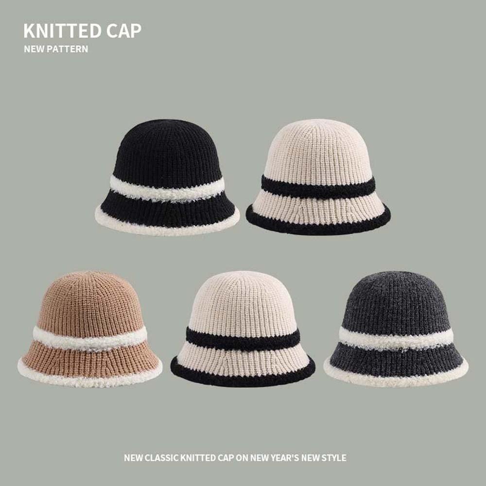 Breathable Sunshade Basin Cap Hollow Out Woven Fisherman Hat Elegant Sun Protection Cap  Women