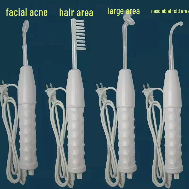 Portable High-Frequency Electrotherapy Comb for Acne & Beauty Care