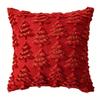 Christmas Plush Pillow Cover With Geometric Snowflake Design For Home Decor And Gift