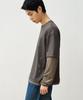 OURDAYZ Noise Layered Long Sleeve [Charcoal]