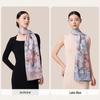 Shanghai Story 19 Momme Mulberry Silk Printed Scarf & Shawl