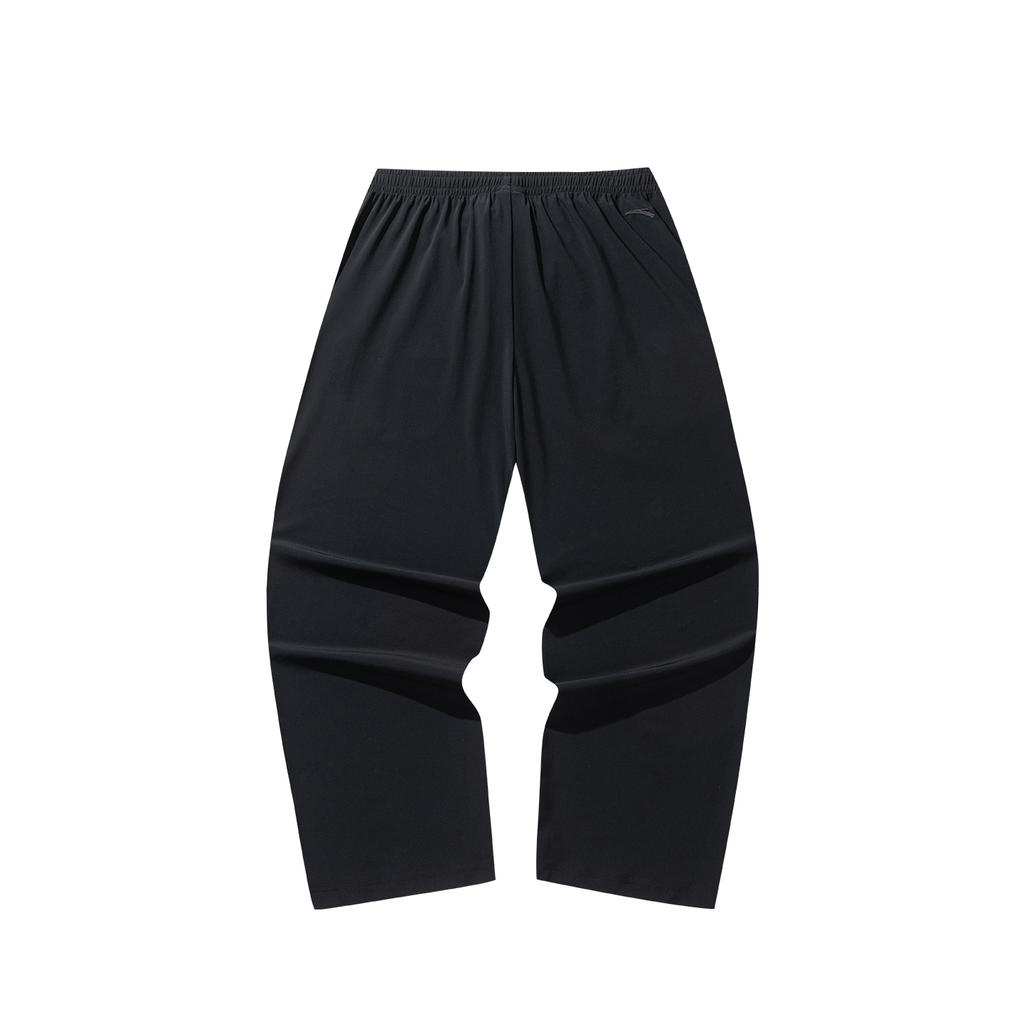 Anta Simple Comfortable Fashion Versatile Casual Pants Men Bottoms Basic-Black 152631322-1