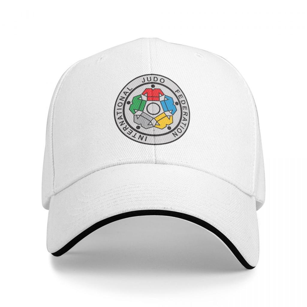 International Judo Federation Baseball Caps Snapback Baseball Hats Breathable Casual Casquette Outdoor Unisex