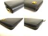 Auth GUCCI Marmont GG Black Leather Round Zip Long Wallet #9800  Refurbished