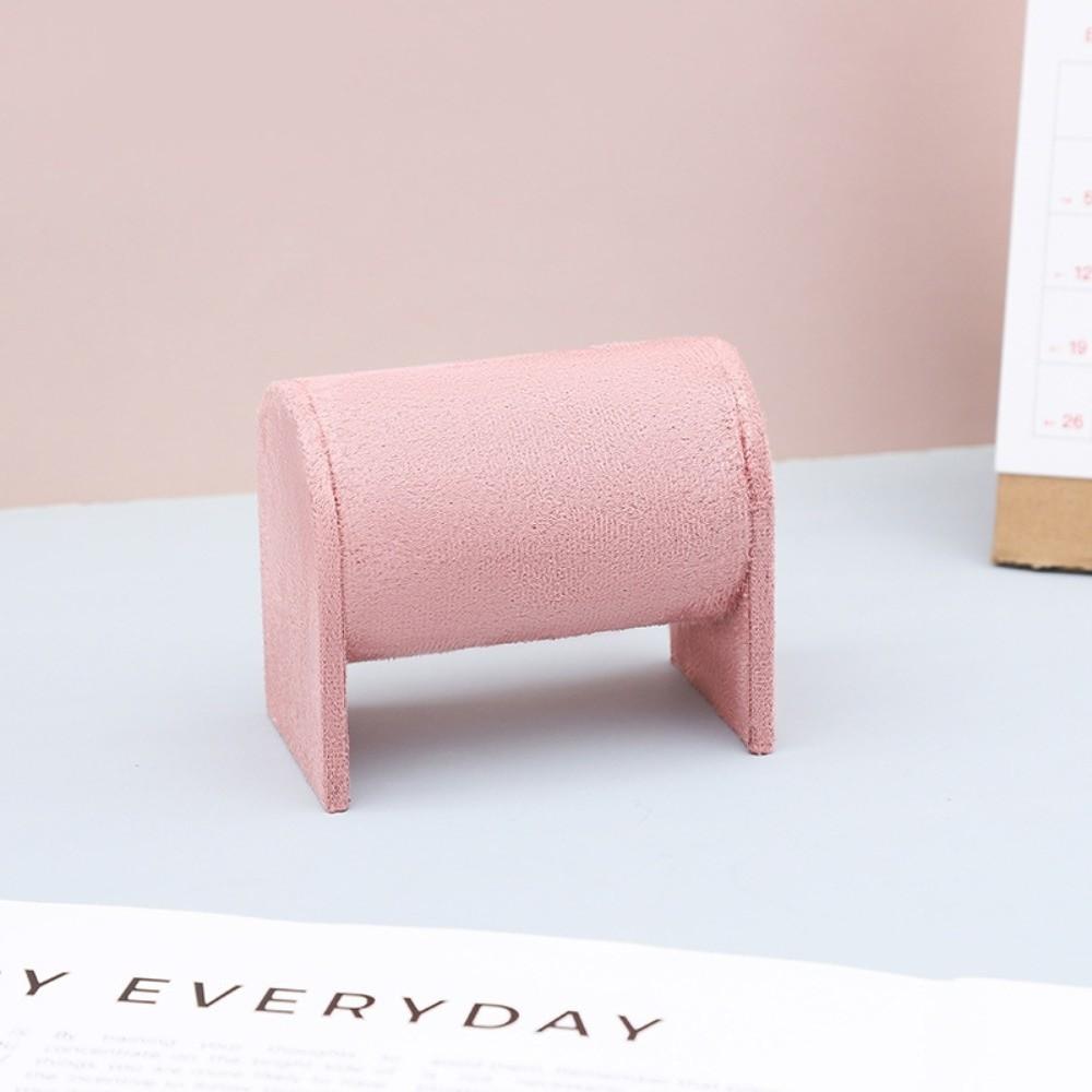 Solid Color Jewelry Display Stand Multipurpose Flannel Display Props Counter Display