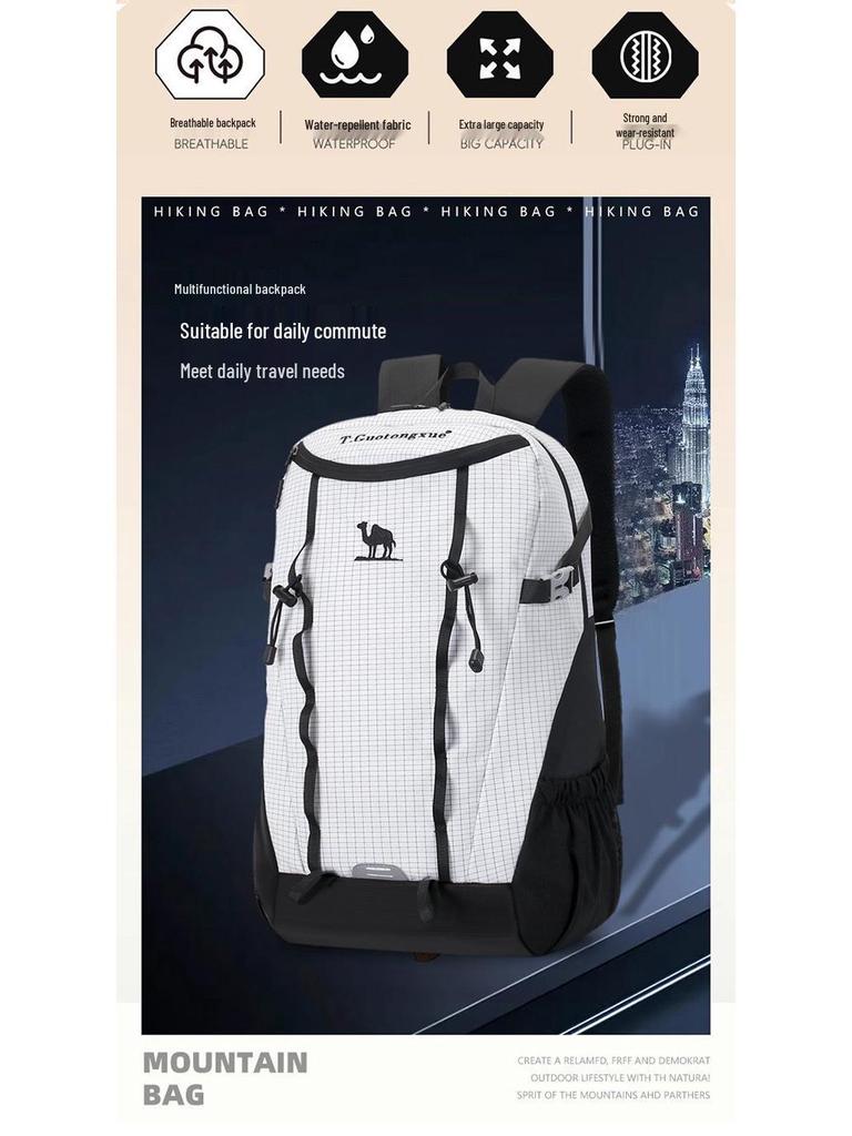 Camel Bergsteigerrucksack: Wasserdicht, Großes Fassungsvermögen, Multifunktional für Wandern & Reisen