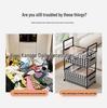 Cross-Border Multifunctional Multi-Layer Organizer Shelf and Movable Lingerie Storage Cabinet