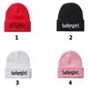Send girlfriend Embroidery Beanie Hip hop cold cap Winter Babygirl Wool cap Knitted hat