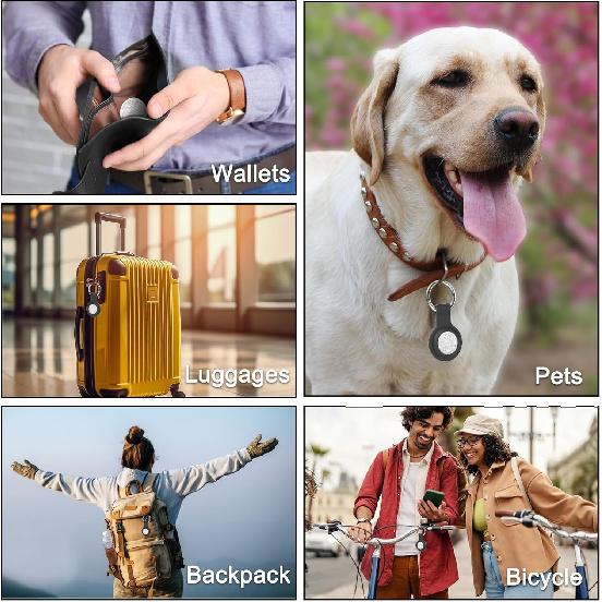 Key Finders & trackers Works with Apple Find My (iOS Only) is Perfect for locating Keys, Luggage, Backpacks, and Pets. These Item Finders Feature