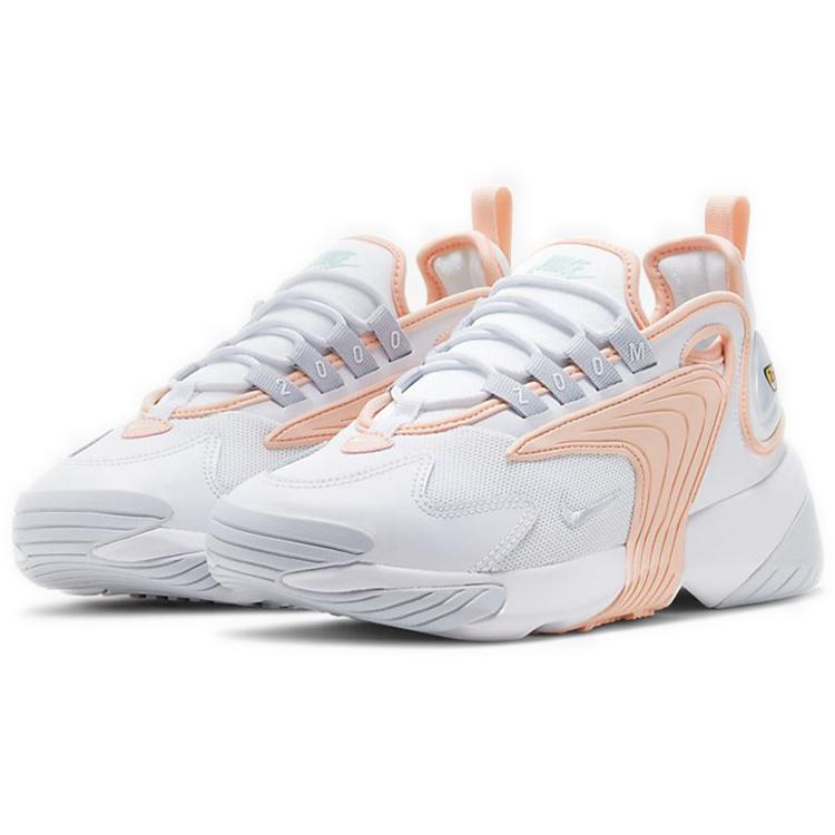 New Nike Zoom 2K Icon Clash White Washed Coral Women's AO0354-108