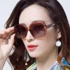 New Ladies Sunglasses Trend Toad Mirror Fashion Large Frame Sunglasses Vacation Retro Sunglasses