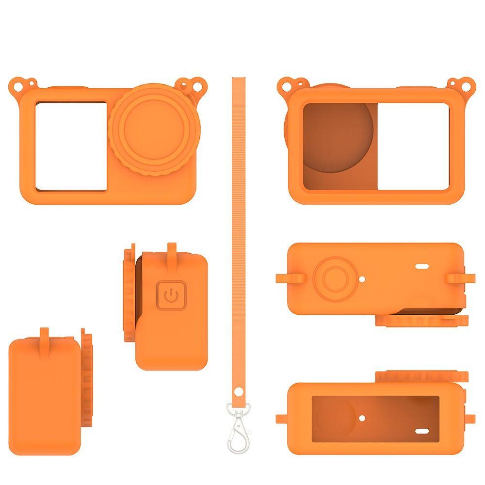 Anti-Scratch Protective Case Silicone Lens Cap for DJI Osmo Action 6 Action Camera Accessories