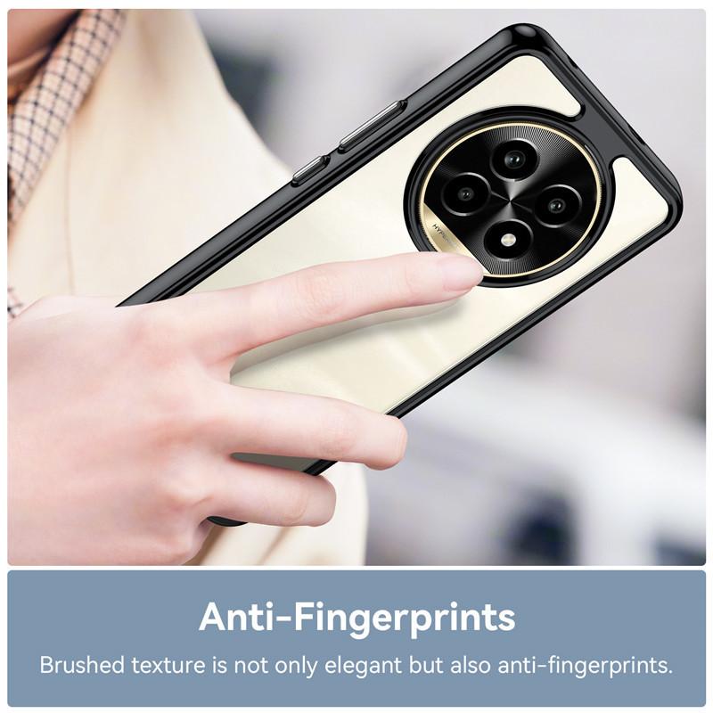 Pentru husă Realme 13 Pro Pentru husă Realme 13 Pro Plus 6.7 inch Colorat Margine moale Silicon Bumper transparent Pentru Realme 13 Pro