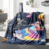 Halloween Night Parade Blanket Soft Throw Blanket For Home Bedroom Bed Sofa Travel Office Solid Christmas Blanket