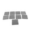 9PCS Interlocking Blocking Mats Extra Thick Blocking Boards with 100 T Pins for Knitting Crochet Projects