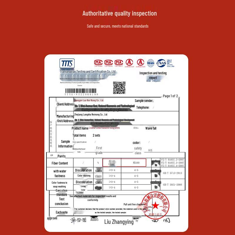 Lonsa Men's Red 100% Cotton Thermal Long Johns