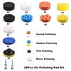 26 Pcs Car Foam Polishing Buffing Kit, 3 Inch Polishing Pad, Buffing Pads, Polishing Pad Kit, 3 Inch Buffing Pads