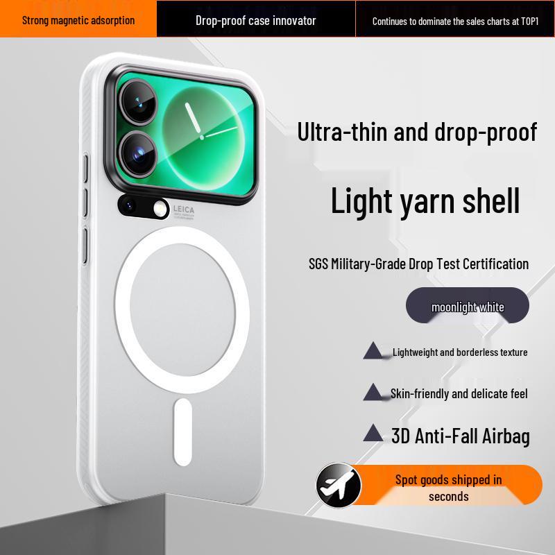 Xiaomi 17ProMax Magnetic Frosted Ultra-Thin Anti-Drop Protective Case