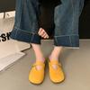 French Bag Head Half Slippers Women Wear 2025 New Spring and Summer Fairy Style with Skirt Soft Bottom Out Cool Slippers