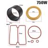 Premium Quality Oil Free Cylinder Sleeve And Piston Ring Kit For Mute Air 550W 750W 1100W 1500W Air Compressor Accessories